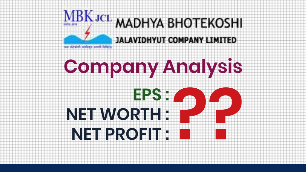 Madhya Bhotekoshi Jalavidhyut Company Analysis
